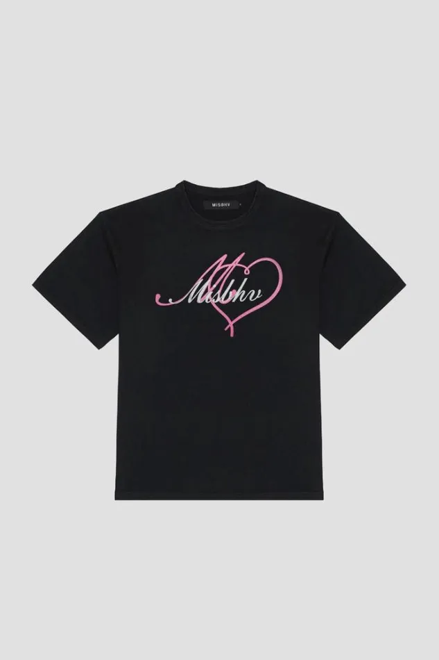 TShirts Women MISBHV I Love TShirt Black