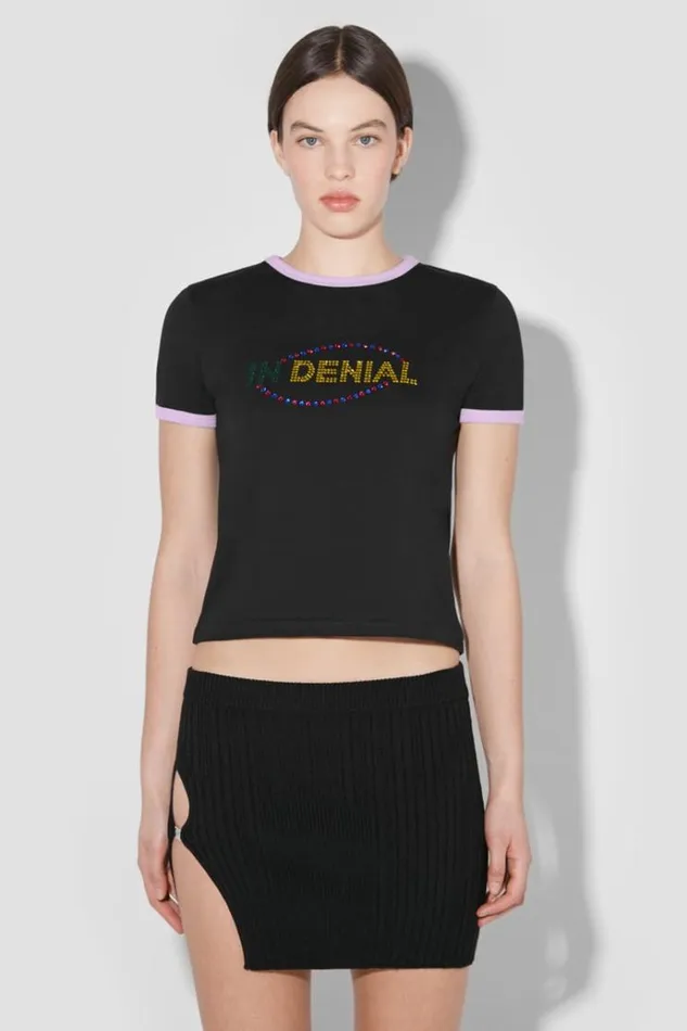 TShirts Women MISBHV In Denial TShirt Black