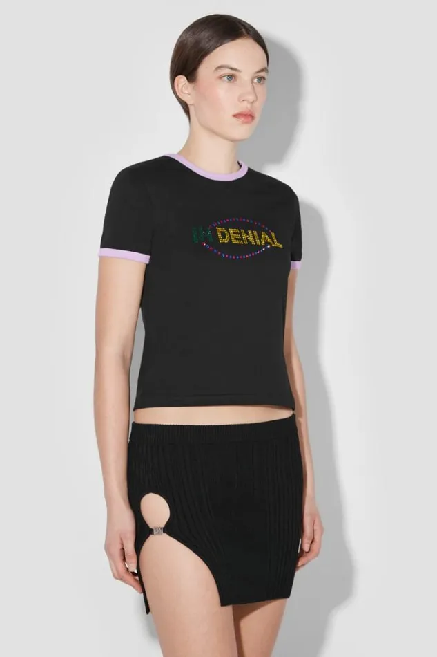 TShirts Women MISBHV In Denial TShirt Black