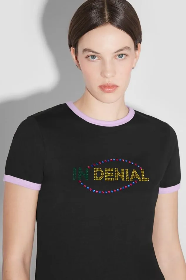 TShirts Women MISBHV In Denial TShirt Black