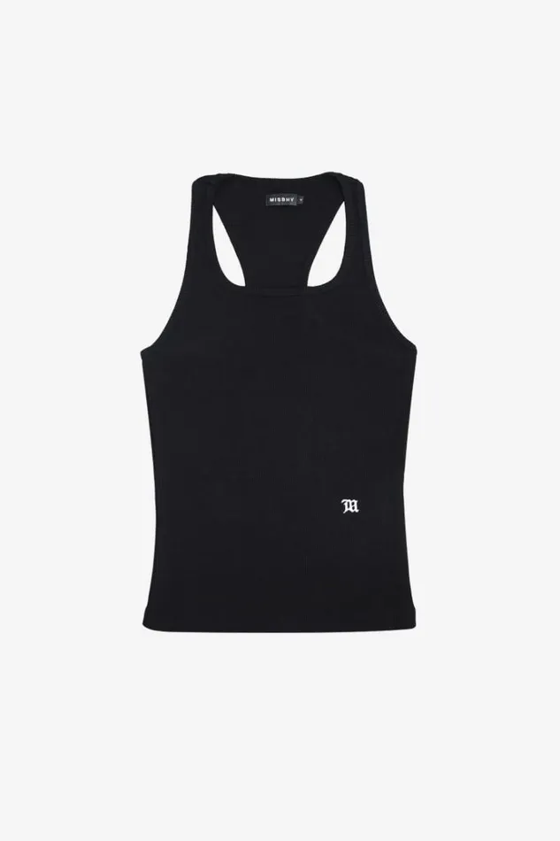 TShirts Women MISBHV The M Tank Top Black