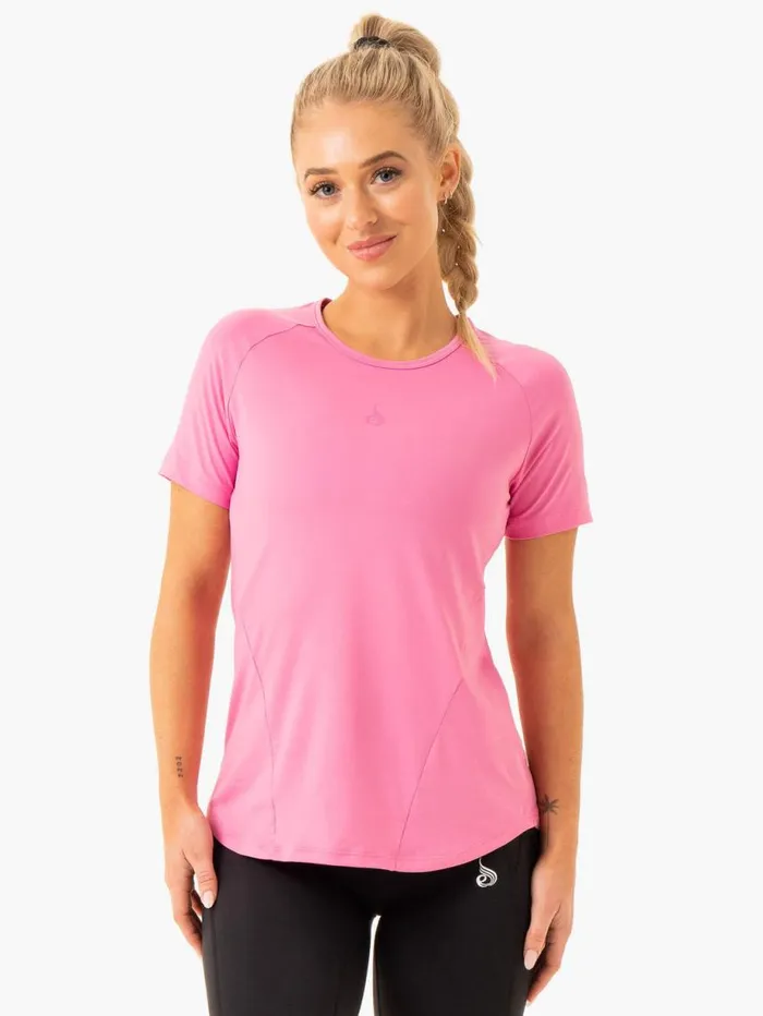 TShirts Womens Ryderwear Level Up Training TShirt Pink