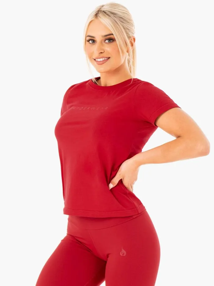 TShirts Womens Ryderwear Motion TShirt Red