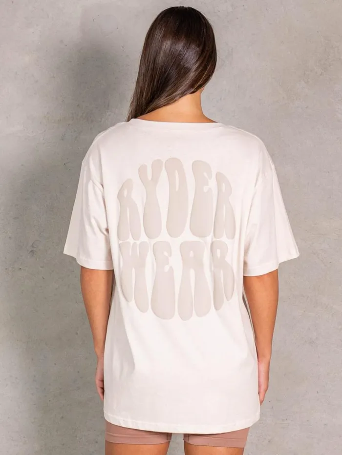 TShirts Womens Ryderwear NRG Oversized TShirt Oat