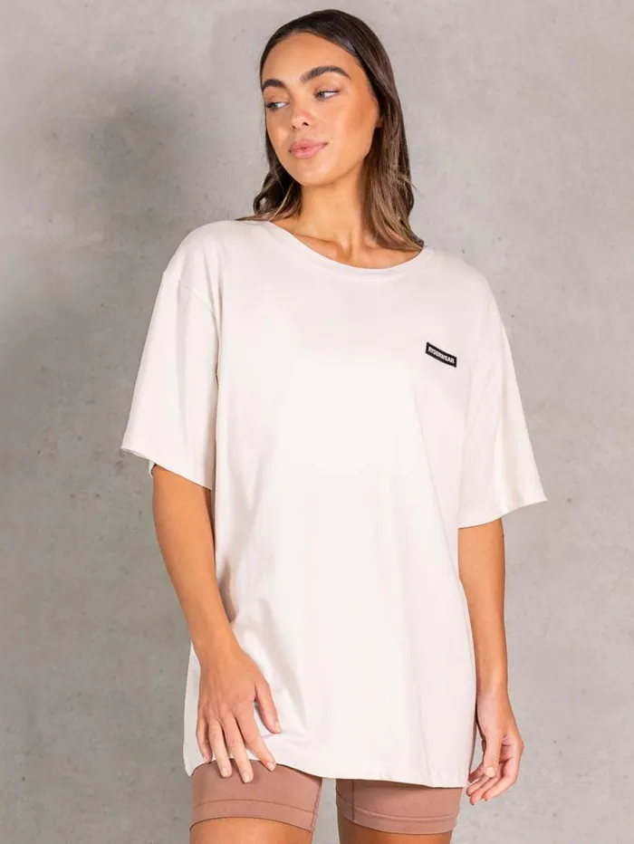 TShirts Womens Ryderwear NRG Oversized TShirt Oat