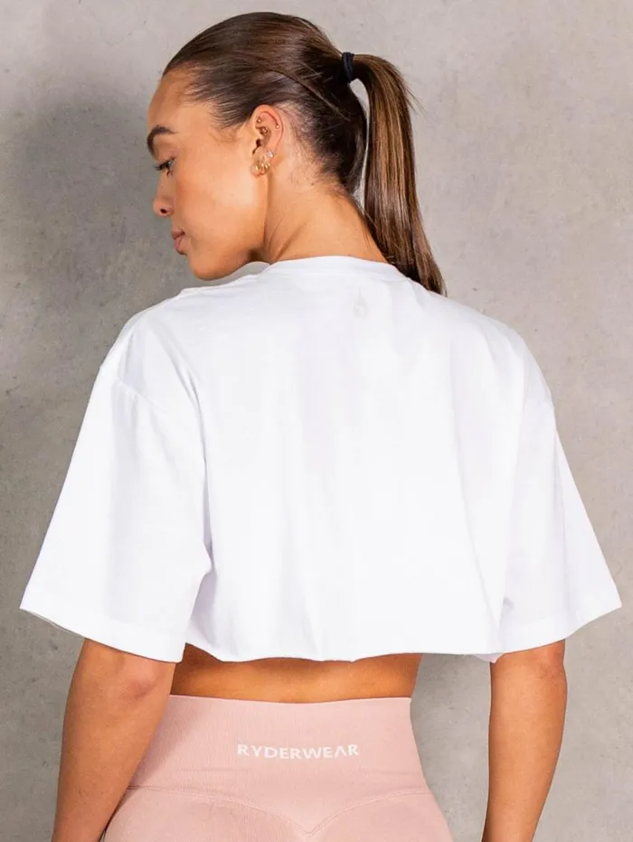 TShirts Womens Ryderwear NRG TShirt White