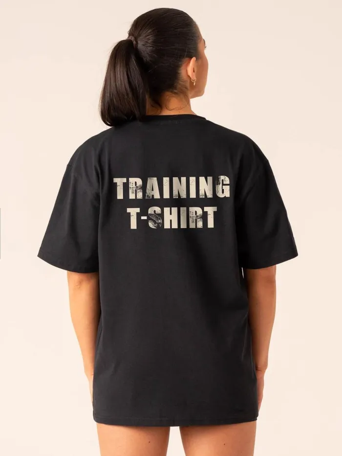 TShirts Womens Ryderwear Training TShirt Black