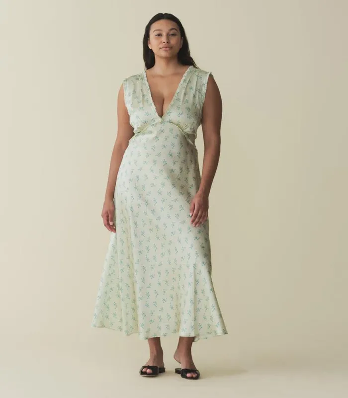 TAHLIA DRESS Verte Hillside Heather Shop DEN Dresses