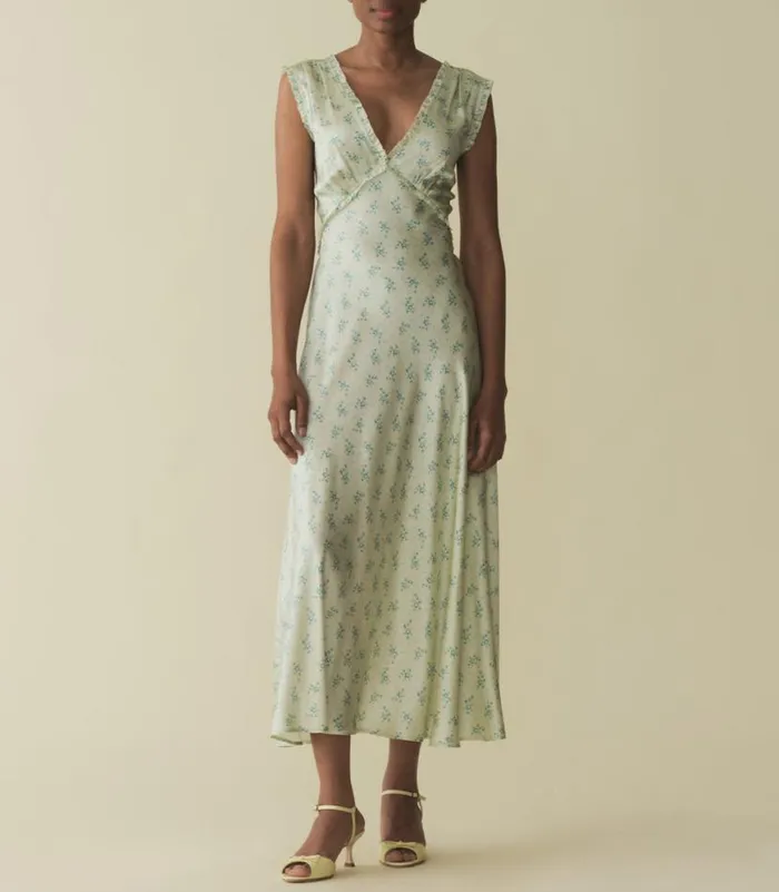 TAHLIA DRESS Verte Hillside Heather Shop DEN Dresses