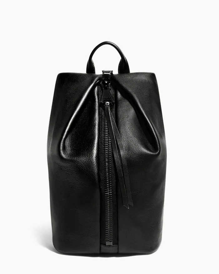 Tamitha Backpack Black With Shiny Black Hardware Women Aimee Kestenberg Backpacks