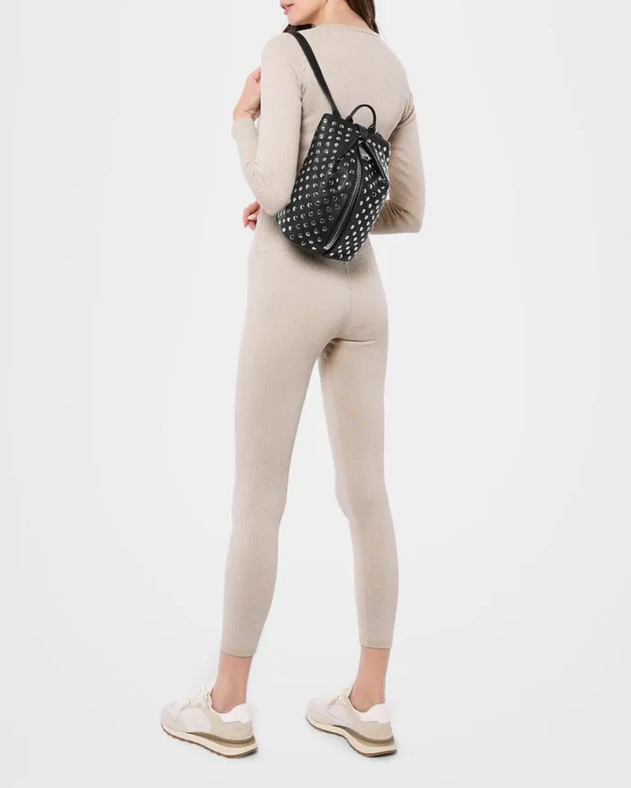 Tamitha Novelty Mini Backpack Black With Disco Studs Women Aimee Kestenberg Backpacks