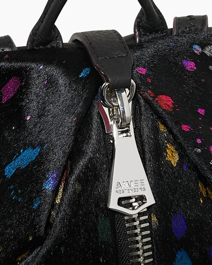 Tamitha Novelty Mini Backpack Rainbow Haircalf Women Aimee Kestenberg Backpacks