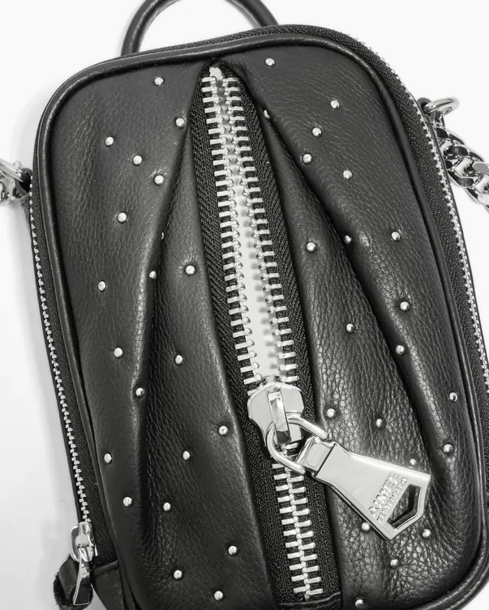 Tamitha Novelty Phone Crossbody With RFID Scattered Studs Women Aimee Kestenberg Crossbody Bags