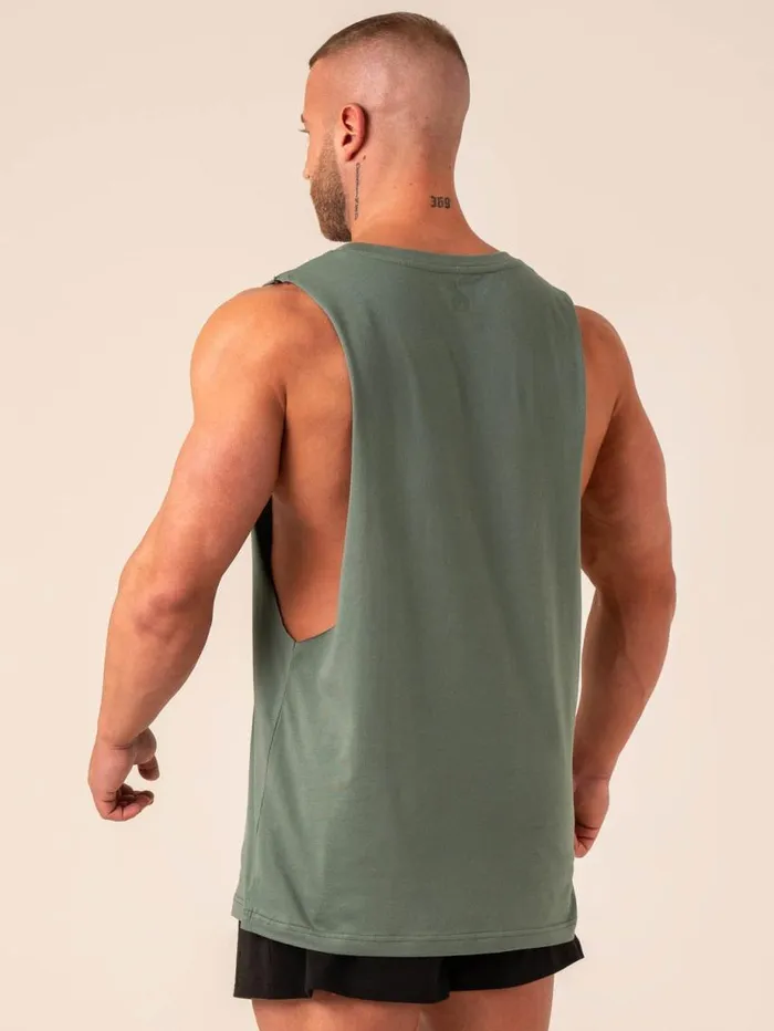 Tanks Mens Ryderwear Baller Tank Fern Green