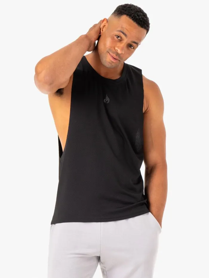 Tanks Mens Ryderwear Enhance Baller Tank Black