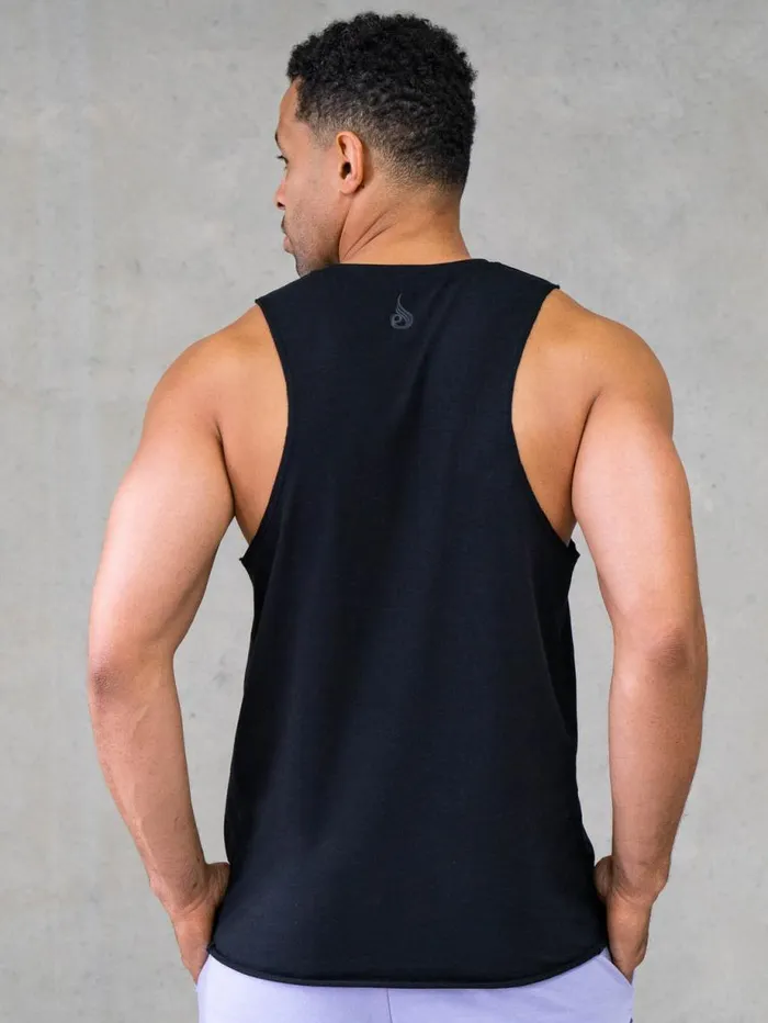 Tanks Mens Ryderwear Force Tank Black