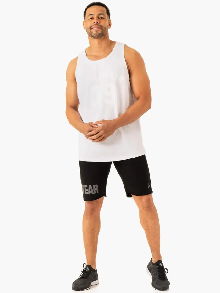Tanks Mens Ryderwear Heritage Jersey White