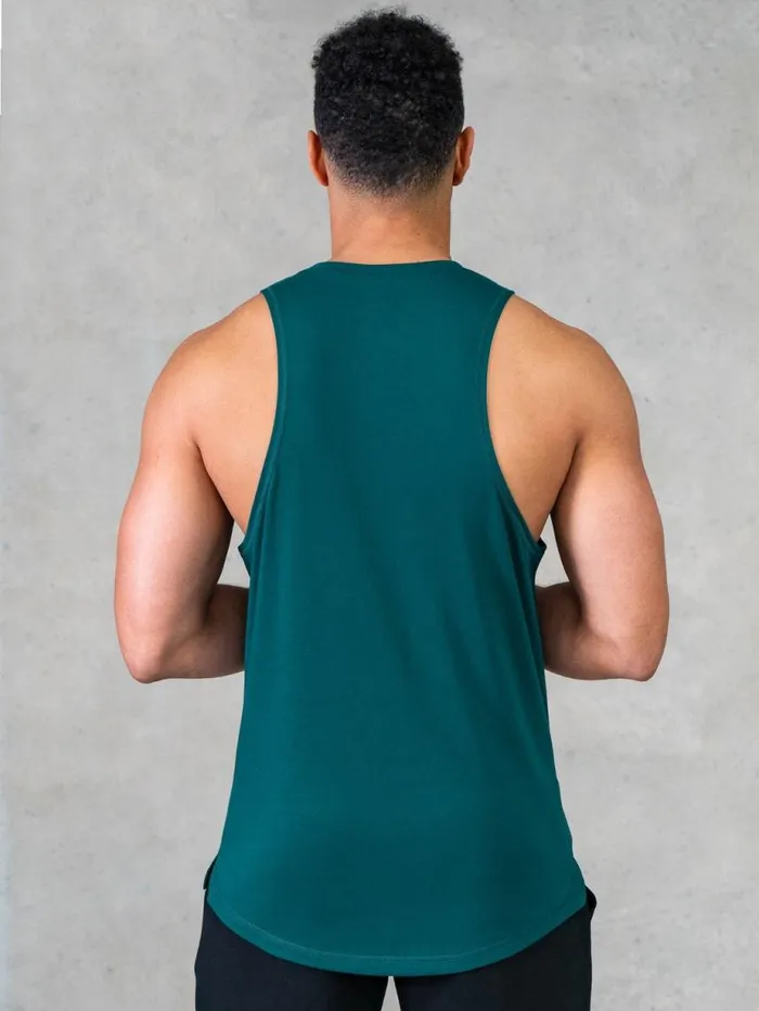 Tanks Mens Ryderwear Legacy Drop Armhole Tank Emerald