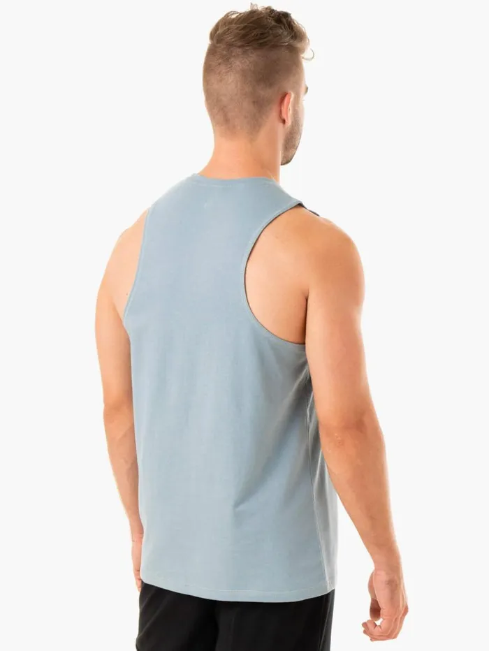Tanks Mens Ryderwear Limitless Baller Tank Ice Blue