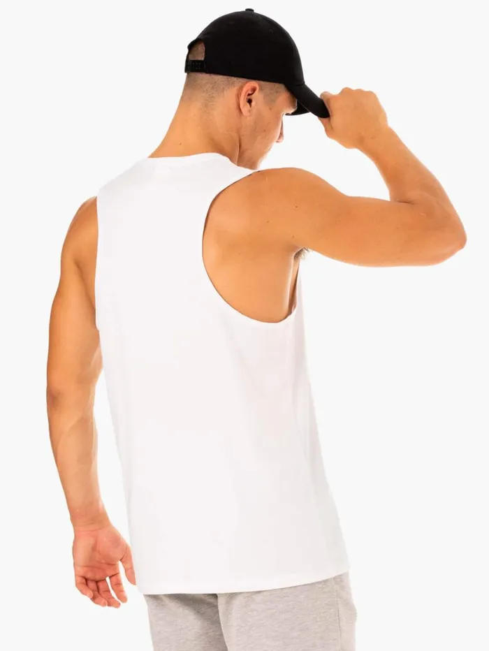 Tanks Mens Ryderwear Limitless Baller Tank White
