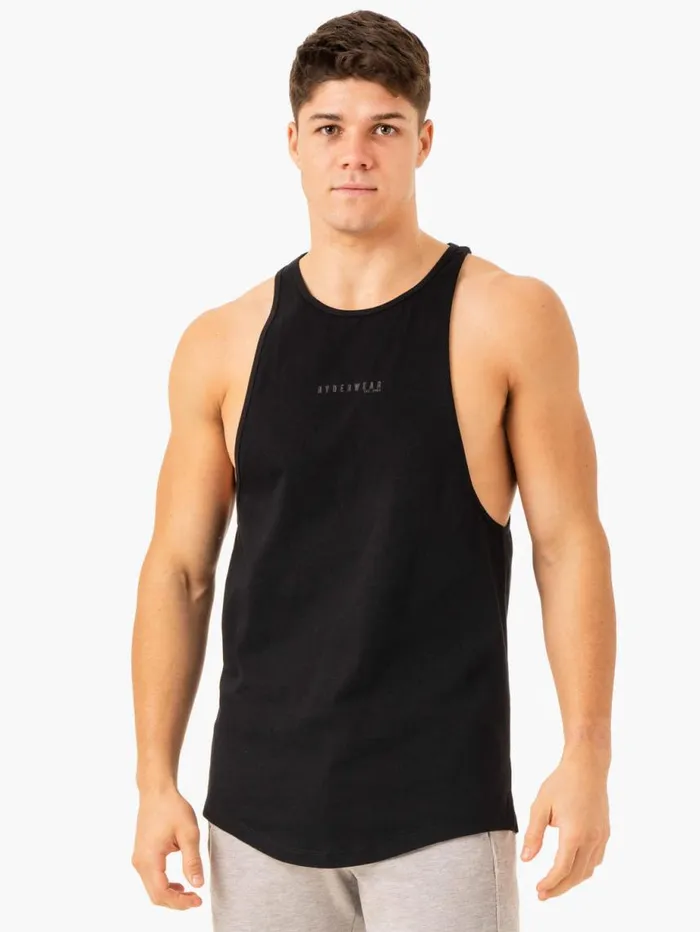 Tanks Mens Ryderwear Pursuit Baller Tank Black