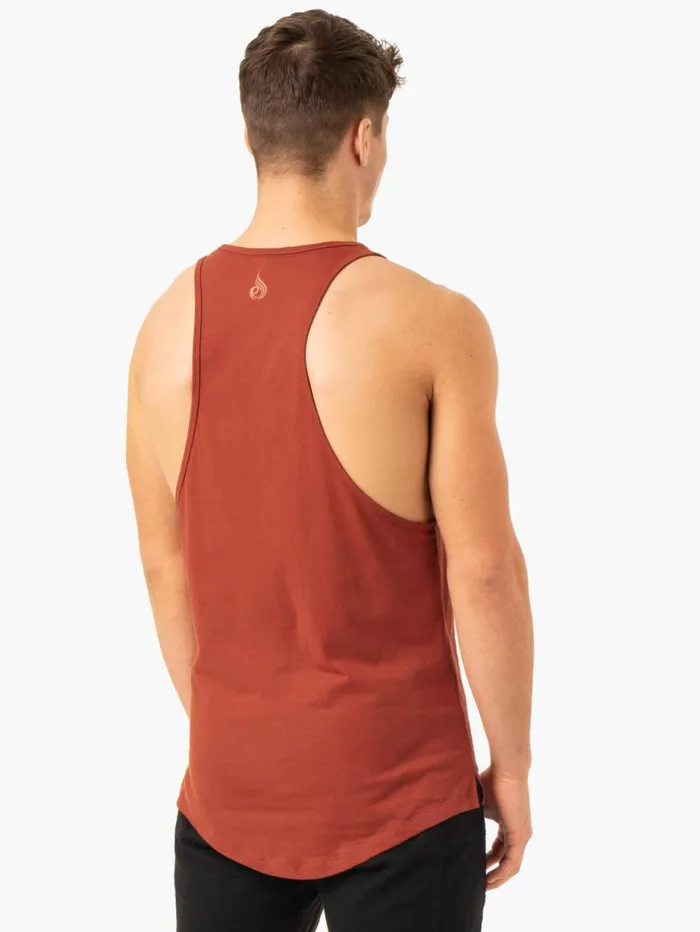 Tanks Mens Ryderwear Pursuit Baller Tank Red Clay