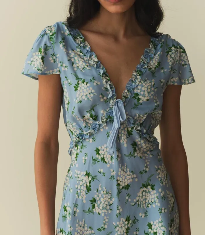 TAYLA DRESS Sky May Bell Floral Shop DEN Dresses