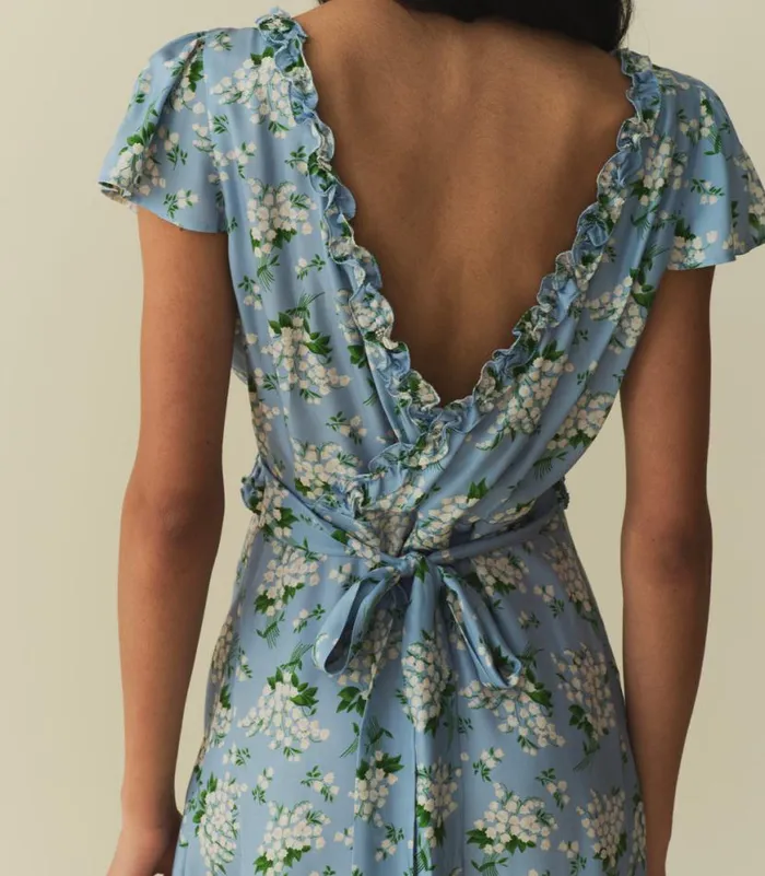 TAYLA DRESS Sky May Bell Floral Shop DEN Dresses