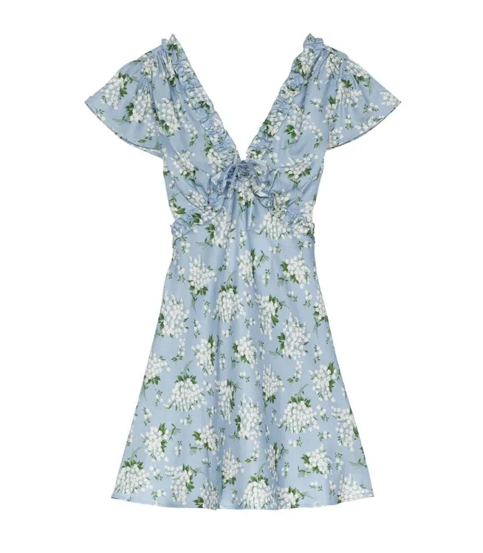 TAYLA DRESS Sky May Bell Floral Shop DEN Dresses