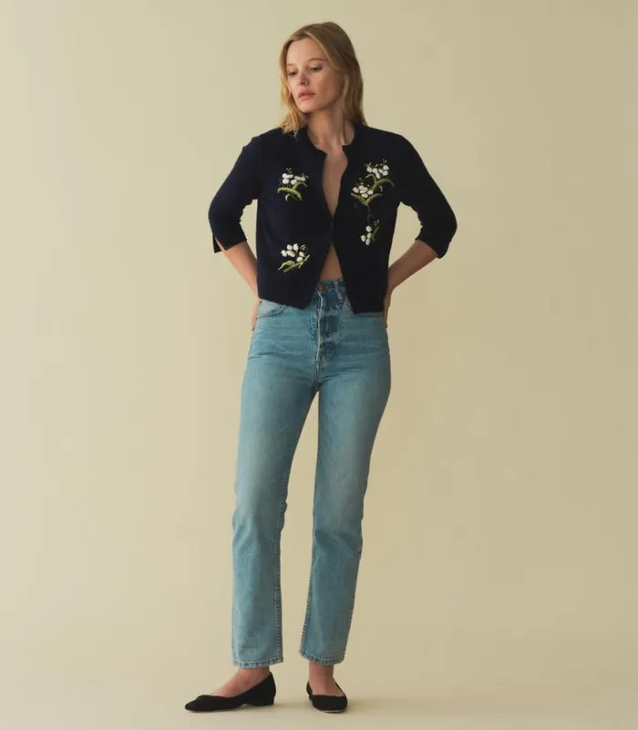 TERESA CARDIGAN Navy Shop DEN Knitwear