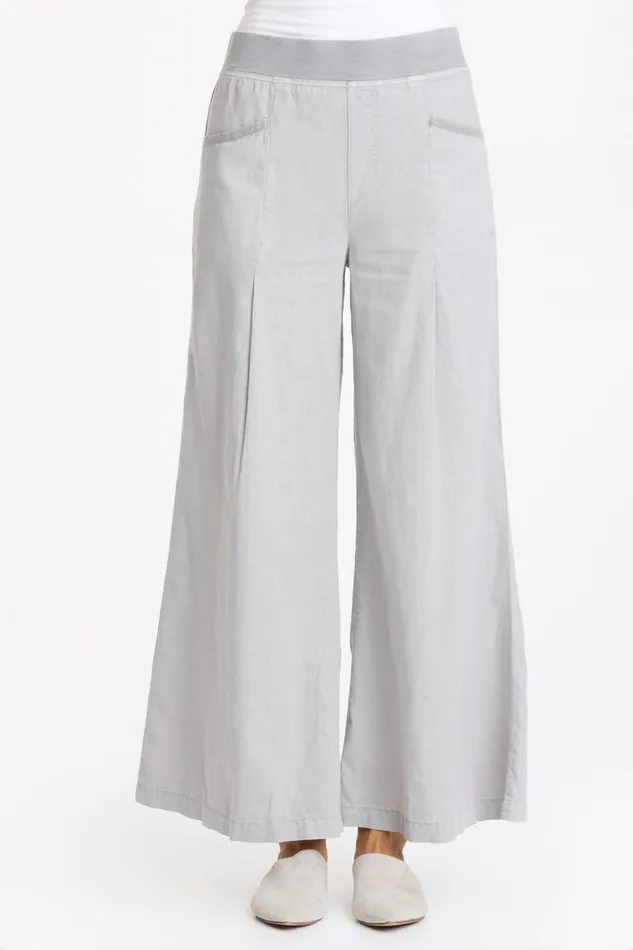Teresa Pant 20 Cotton Grey Pigment Clothing XCVI Pants