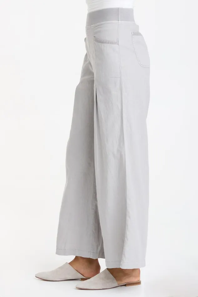 Teresa Pant 20 Cotton Grey Pigment Clothing XCVI Pants