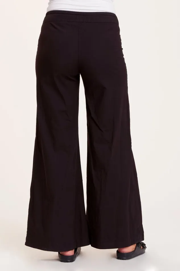 Terraced Wide Leg Pant Black Clothing XCVI Pants