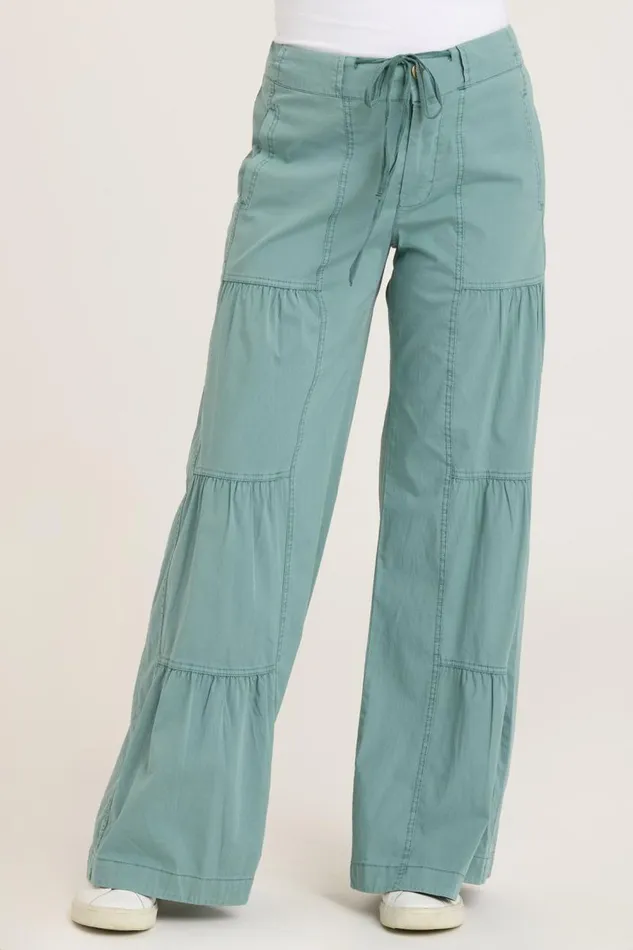 Terraced Wide Leg Pant Folk Tale Clothing XCVI Pants