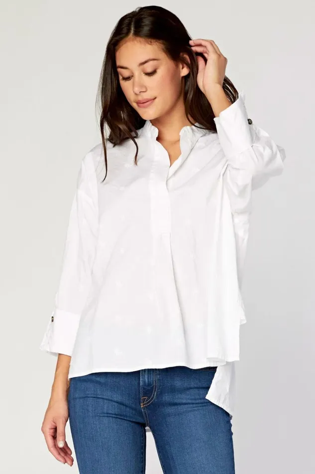 The Antique Top White Clothing XCVI ShirtsBlouses