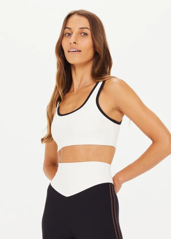 The Upside ALCARAZ HARLEY BRA Creme Shop Sports Bras