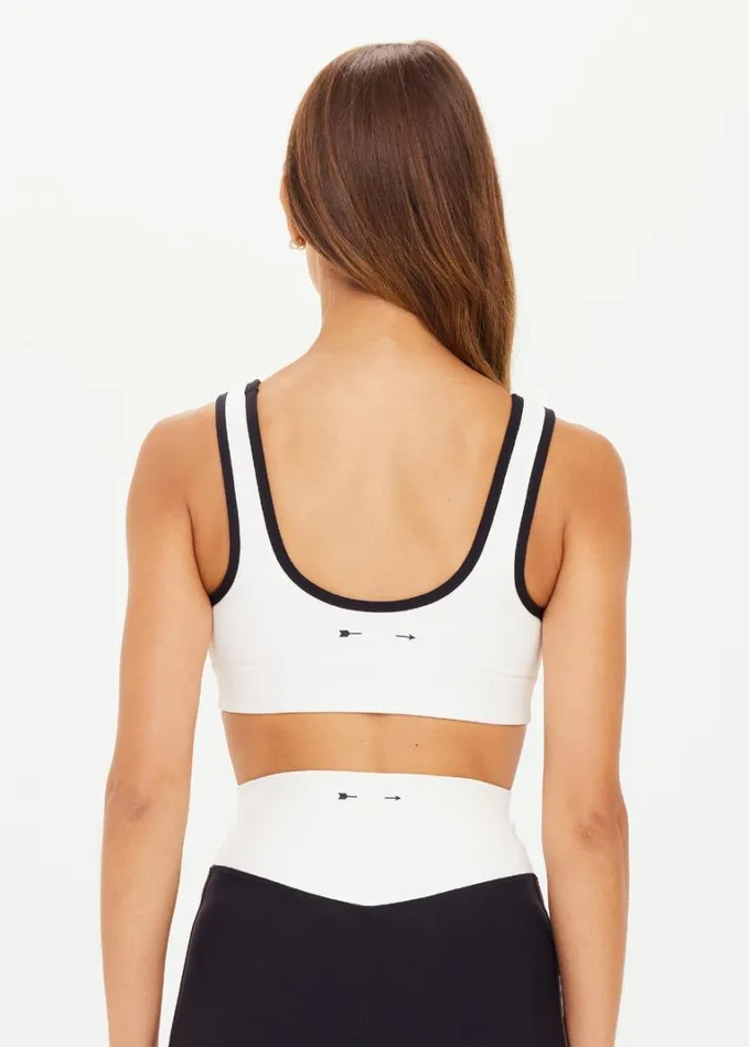 The Upside ALCARAZ HARLEY BRA Creme Shop Sports Bras