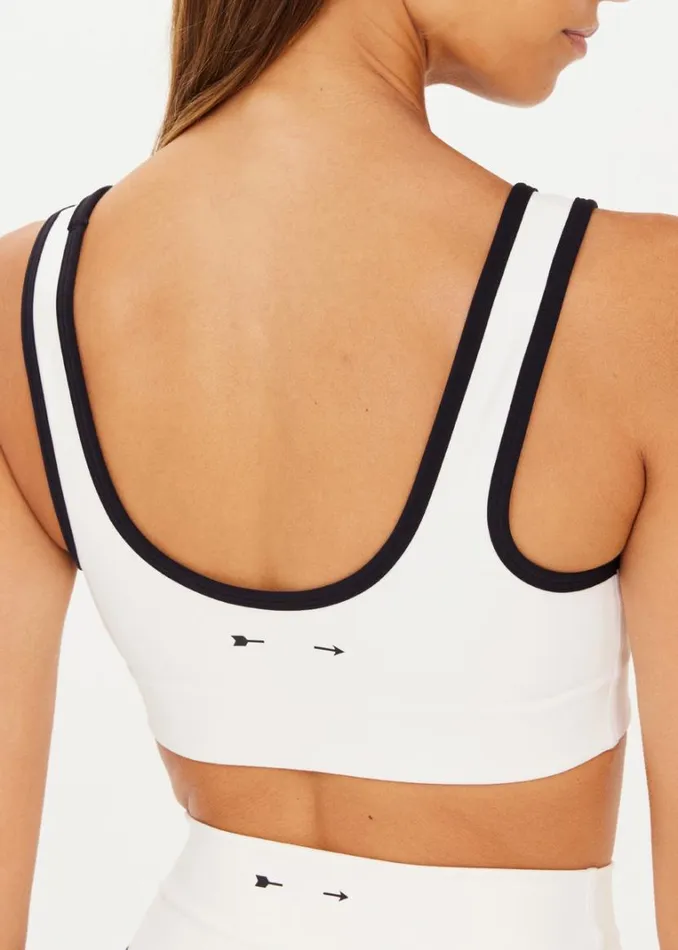 The Upside ALCARAZ HARLEY BRA Creme Shop Sports Bras