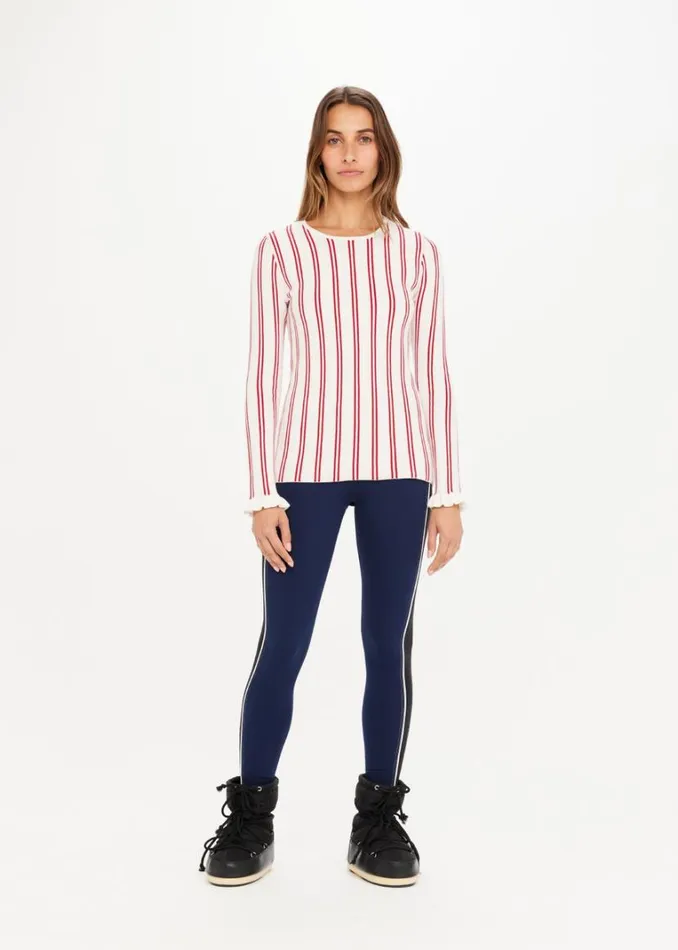 The Upside ALPINE CHRISSY KNIT TOP Stripe Shop Shirts and Tanks The Upside ALPINE CHRISSY KNIT TOP Stripe Shop Shirts and Tanks