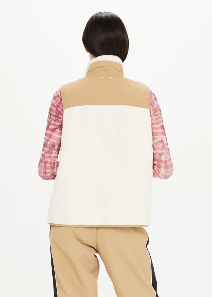 The Upside ALTITUDE ATLAS GILET Oat Shop Jackets and Coats