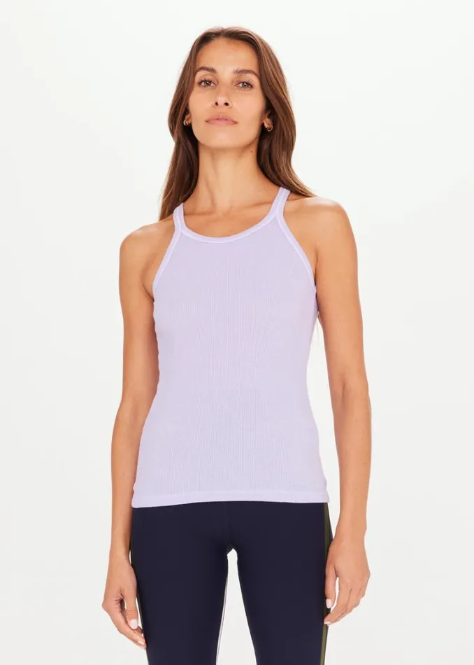 The Upside ASANA TANK Lilac Shop Shirts and Tanks