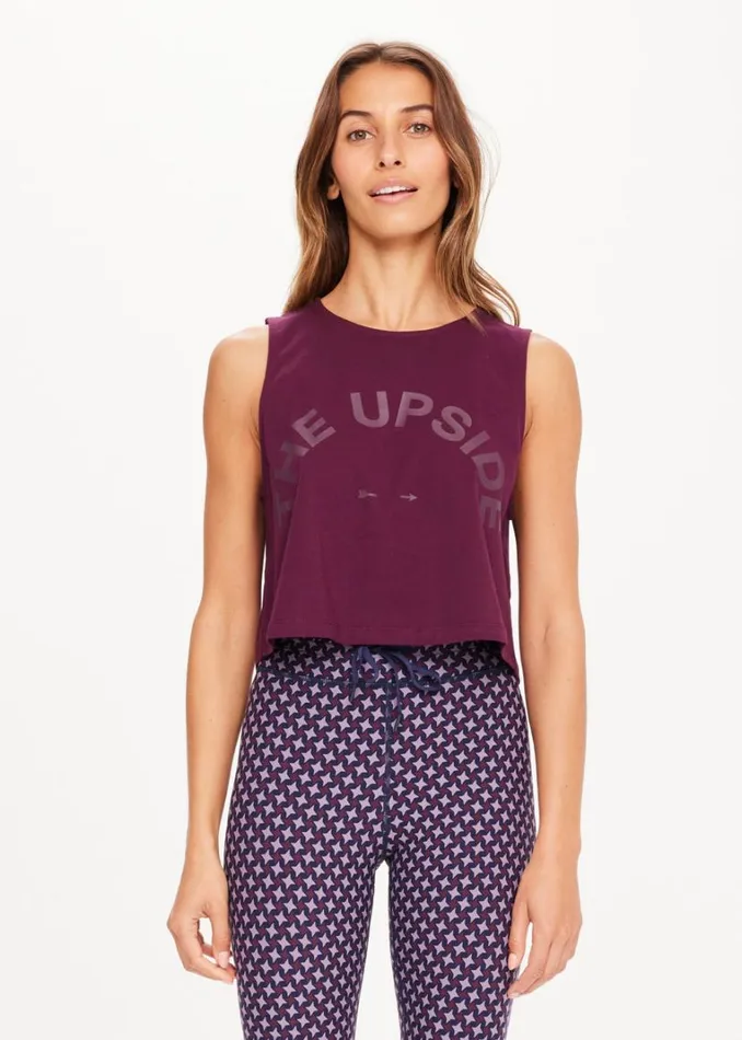 The Upside BAILEY CROP TANK Fig Shop Shirts and Tanks