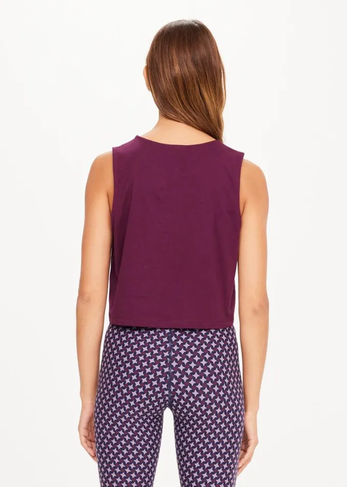 The Upside BAILEY CROP TANK Fig Shop Shirts and Tanks The Upside BAILEY CROP TANK Fig Shop Shirts and Tanks