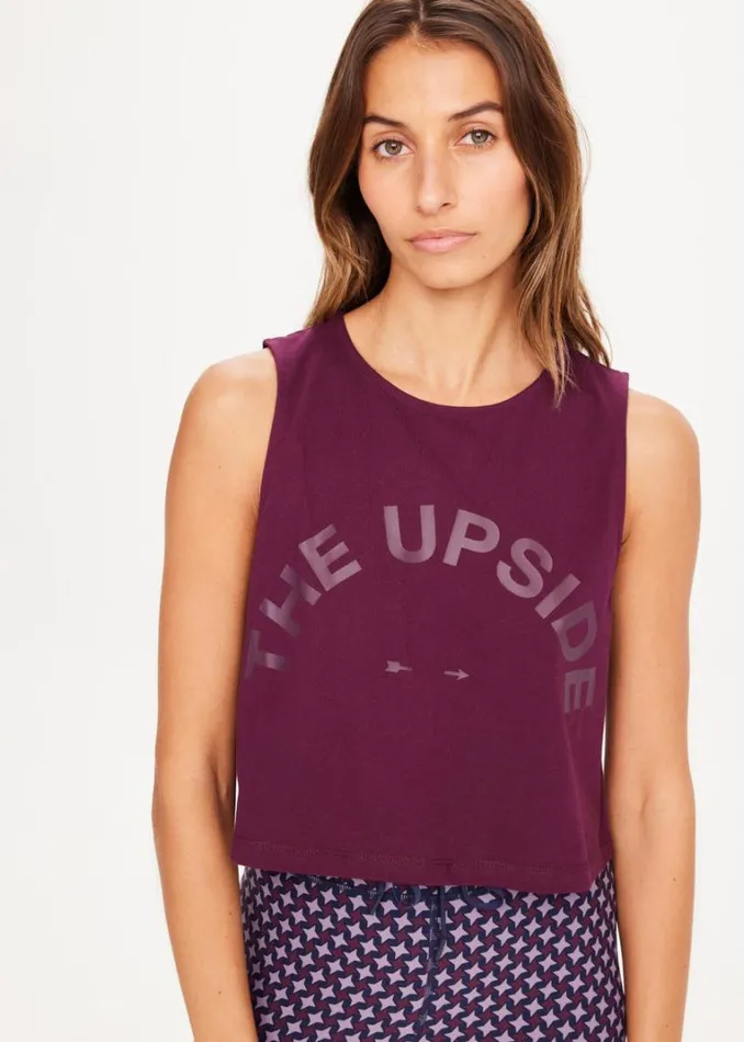 The Upside BAILEY CROP TANK Fig Shop Shirts and Tanks The Upside BAILEY CROP TANK Fig Shop Shirts and Tanks