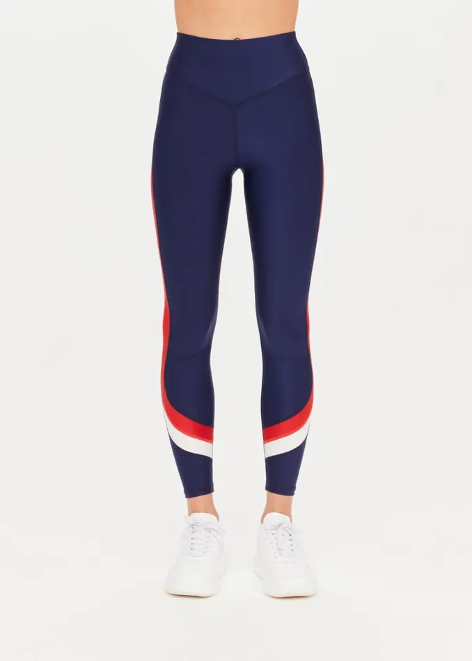 The Upside BALLPARK 25IN HIGH MIDI PANT Navy Shop Leggings The Upside BALLPARK 25IN HIGH MIDI PANT Navy Shop Leggings