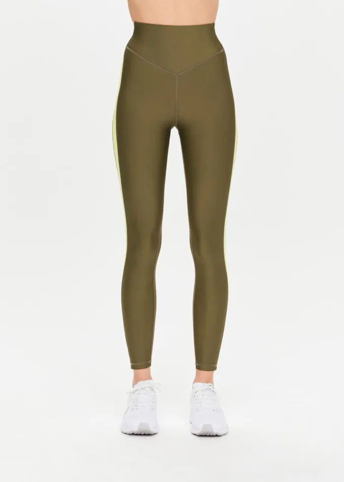 The Upside BEAT 25IN HIGH MIDI PANT Olive Shop Leggings The Upside BEAT 25IN HIGH MIDI PANT Olive Shop Leggings