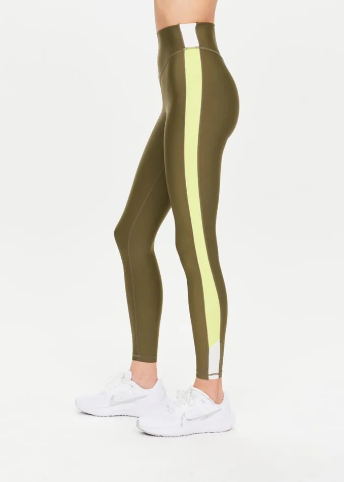 The Upside BEAT 25IN HIGH MIDI PANT Olive Shop Leggings The Upside BEAT 25IN HIGH MIDI PANT Olive Shop Leggings