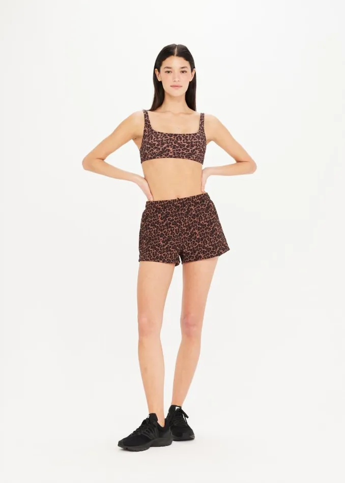 The Upside BIARRITZ BILLIE SHORT Leopard Shop Shorts