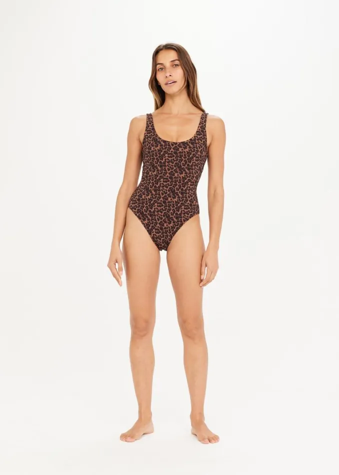 The Upside BIARRITZ CLAUDINA ONE PIECE Leopard Shop Swim AllinOne The Upside BIARRITZ CLAUDINA ONE PIECE Leopard Shop Swim AllinOne