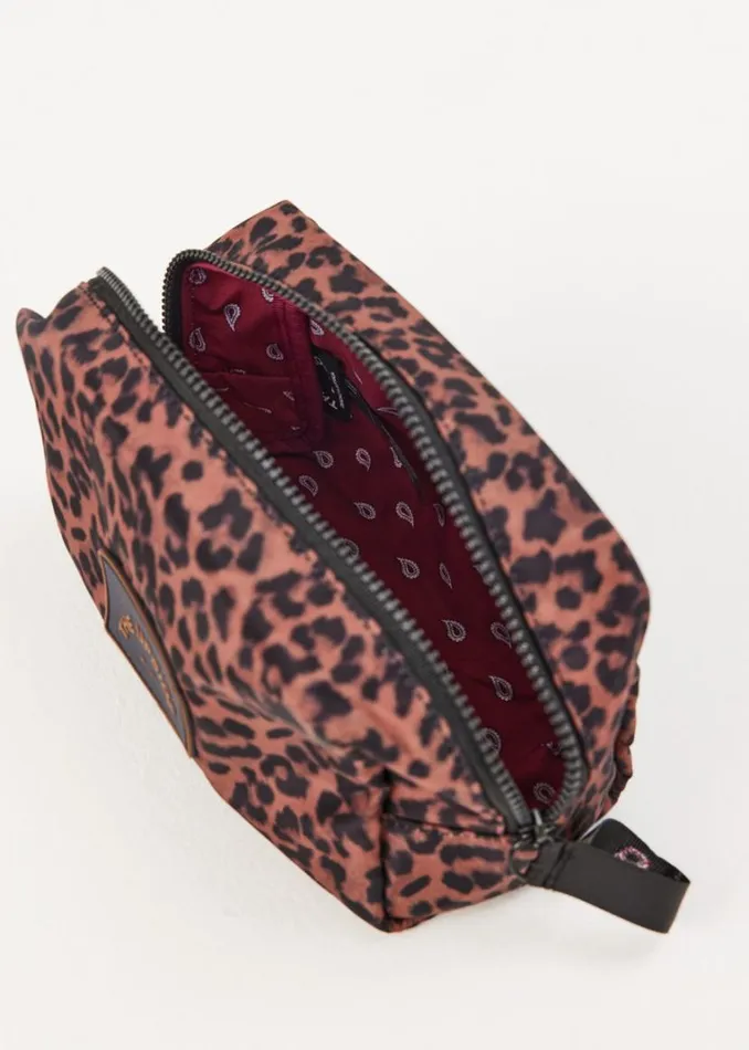 The Upside BIARRITZ COSMETIC POUCH Leopard Shop Bags The Upside BIARRITZ COSMETIC POUCH Leopard Shop Bags